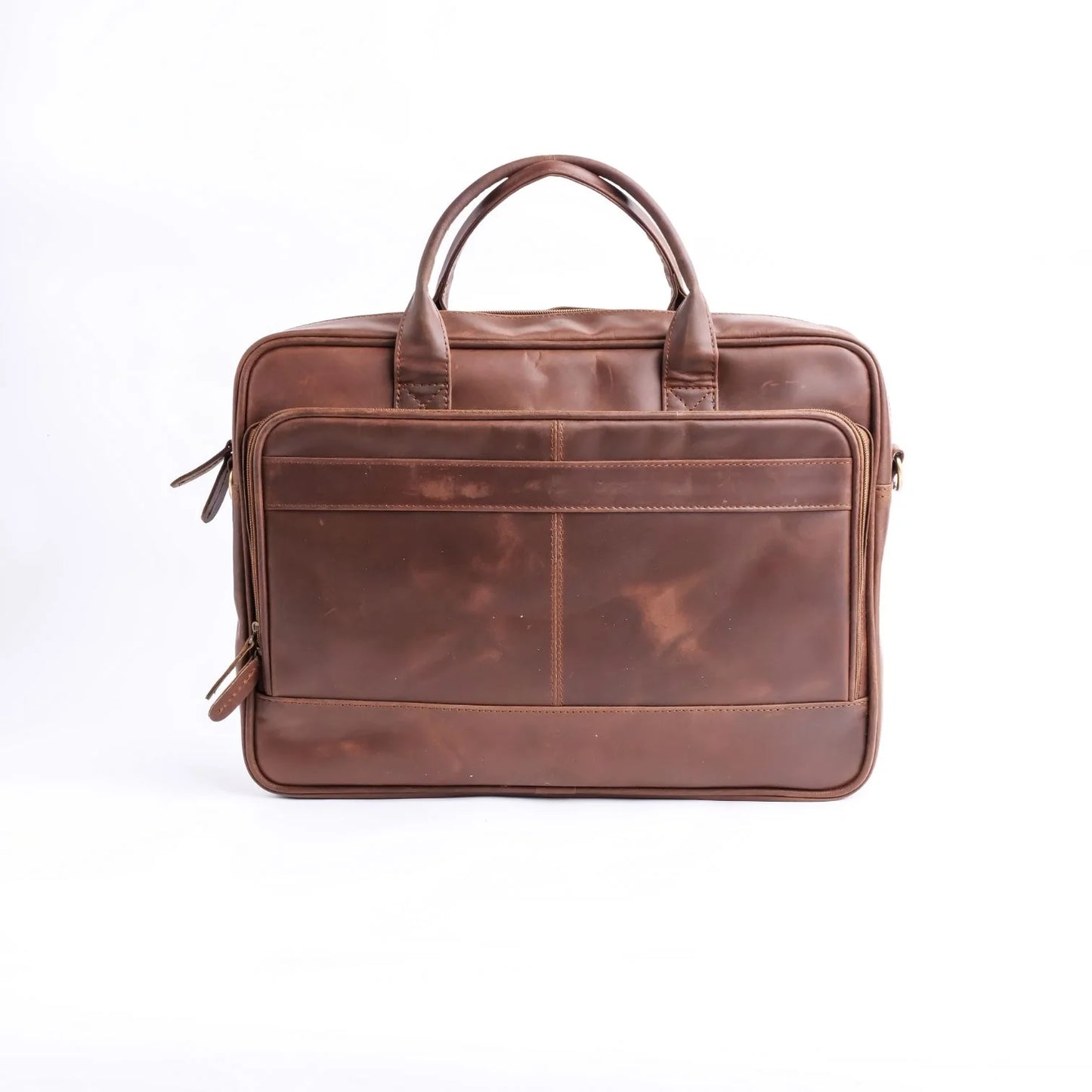 Handmade bag Leather bag Laptop bag Brown bag
