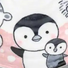 Pink Glaze Ceramic Plate Animal Illustration Dinnerware