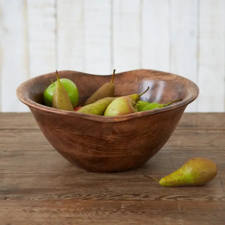 Handmade Wooden Fruit Bowl