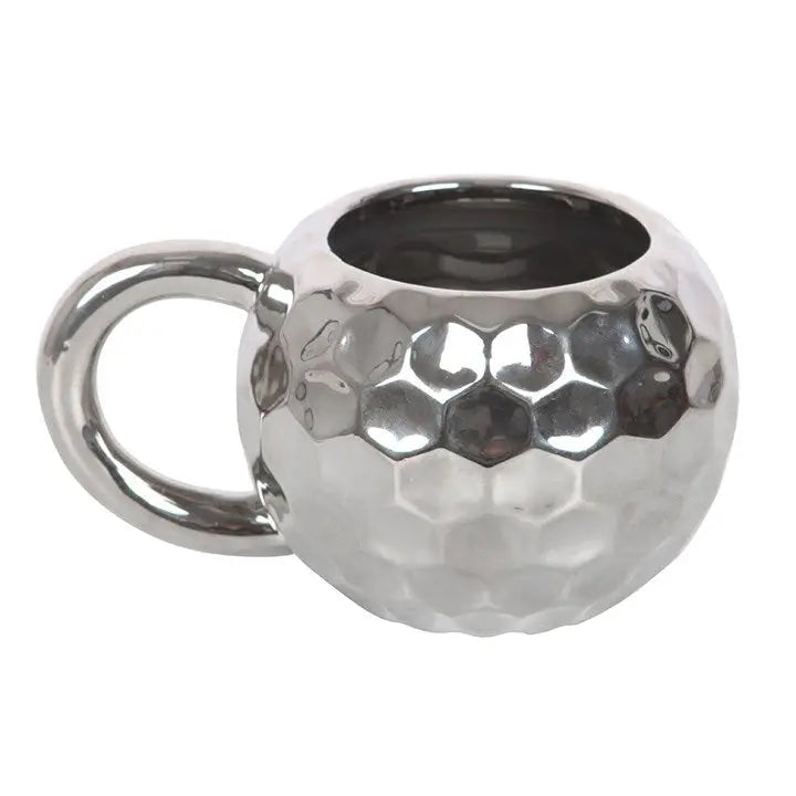 Ceramic Silver Disco Ball Mug
