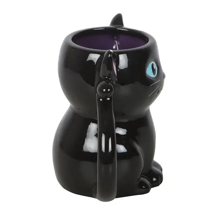 Ceramic Black Cat Coffee and Tea Mug