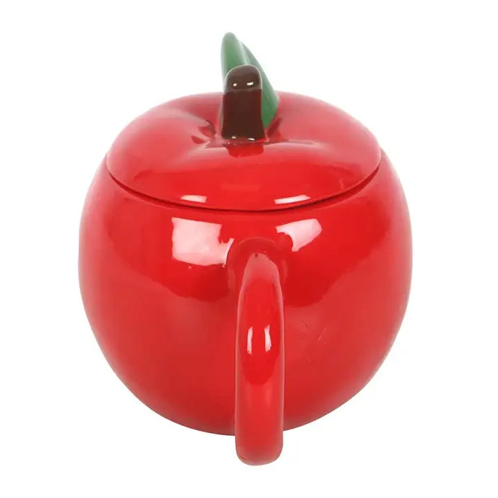 Ceramic Apple Shape Mug with Lid