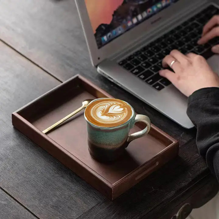 Handmade Colorful Stoneware Coffee Mug