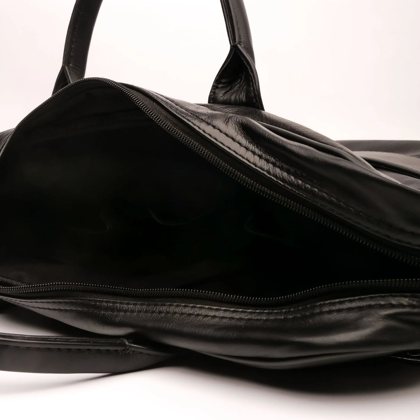 Handmade bag Leather bag Laptop bag Leather Briefcase Black Laptop bag Shoulder bag