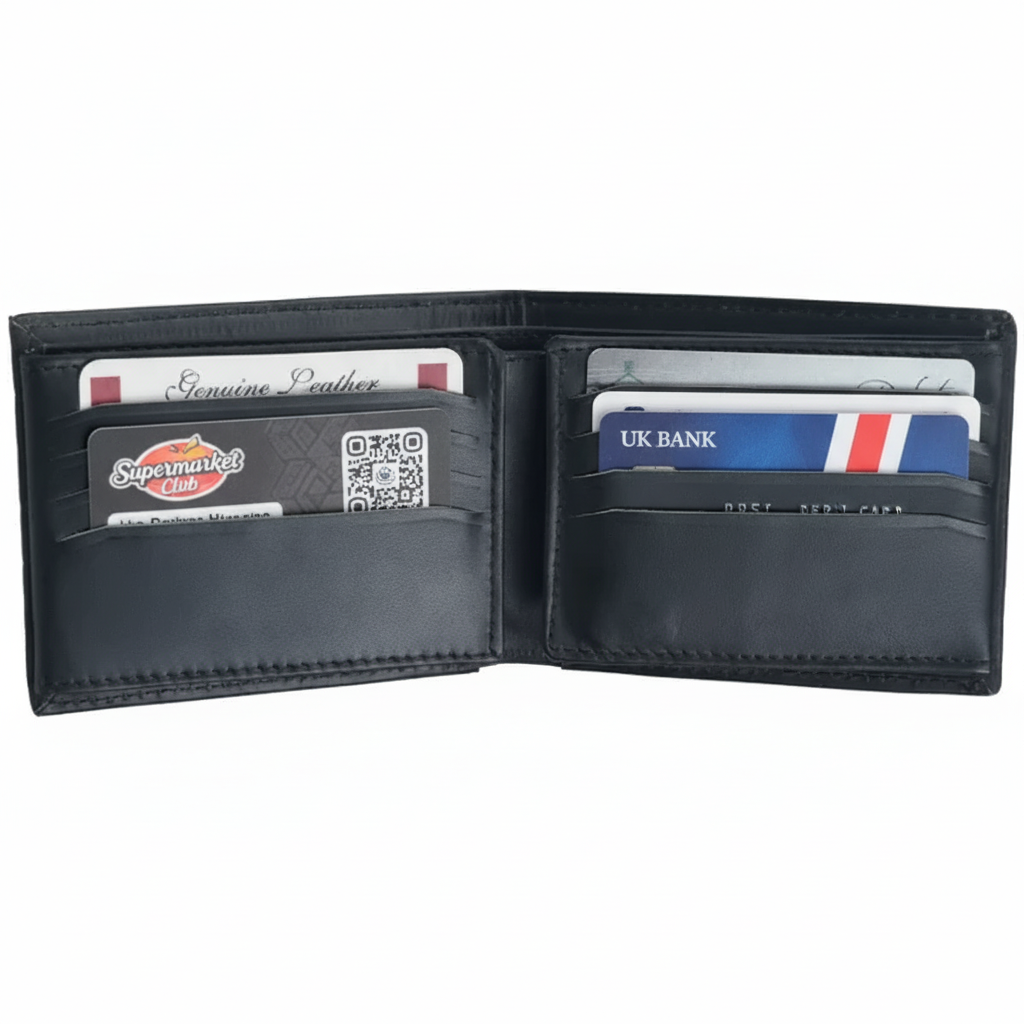 Multi Card Holder Men’s Wallet Full Grain Cow Leather