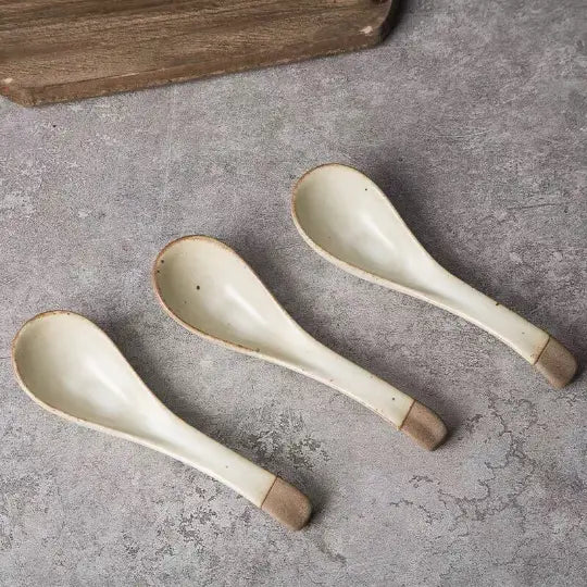 Ceramic Soup Spoon