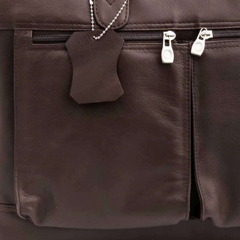 Handmade laptop bag  Leather laptop bag Dark Brown Leather Briefcase Bag mens Briefcase Laptop bag for women