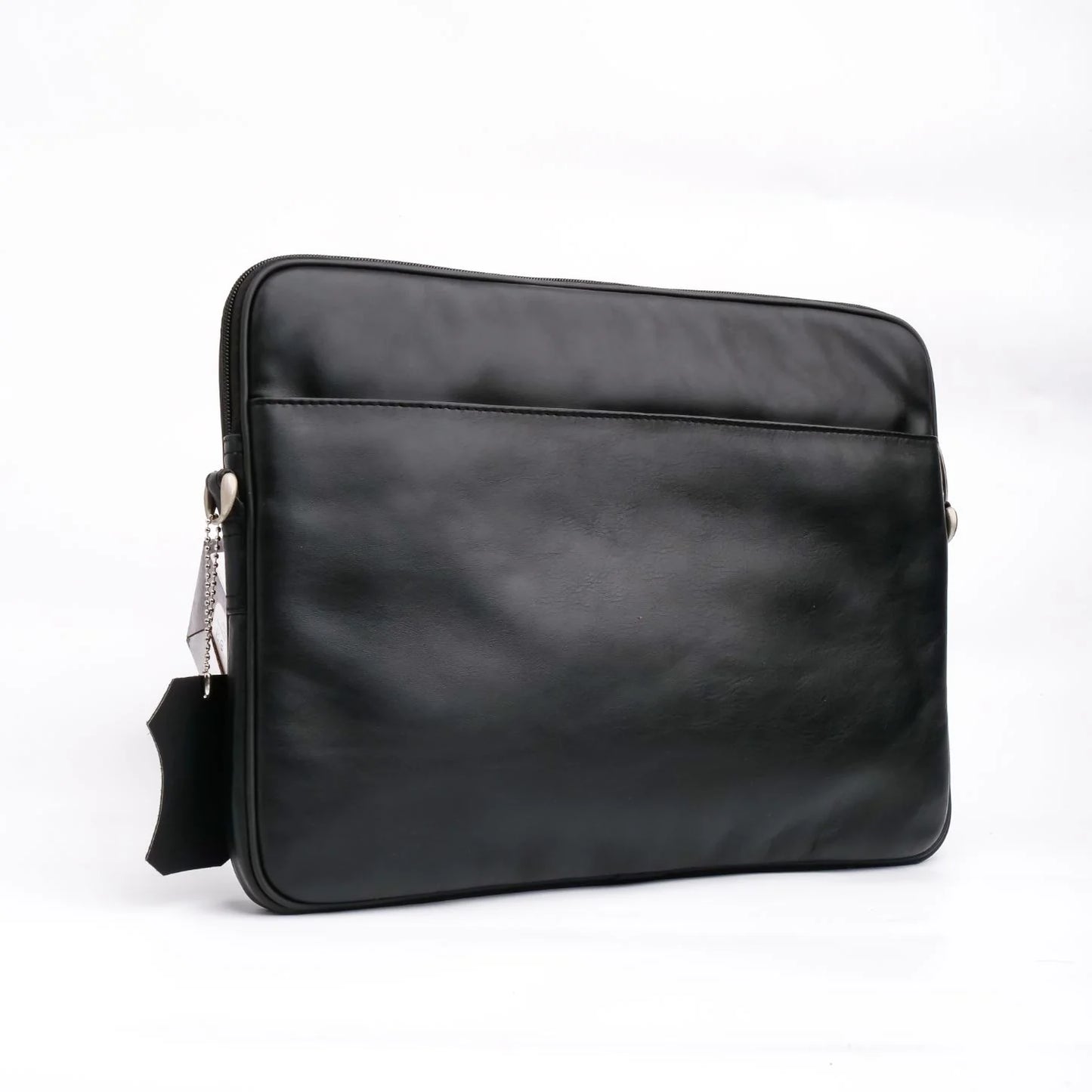 Leather Laptop bag Handmade bag Shoulder laptop bag Black laptop bag Office laptop bag Unisex laptop bag