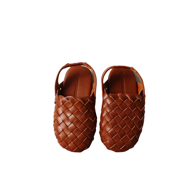Leather Mules for Kids Soft Leather Unisex Sandals