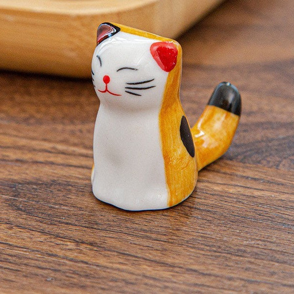 Handmade Cat Chopstick Rest