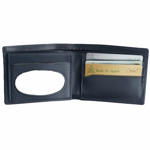 BI-FOLD Genuine Cow Leather Men’s Wallet – Slim and Minimalist