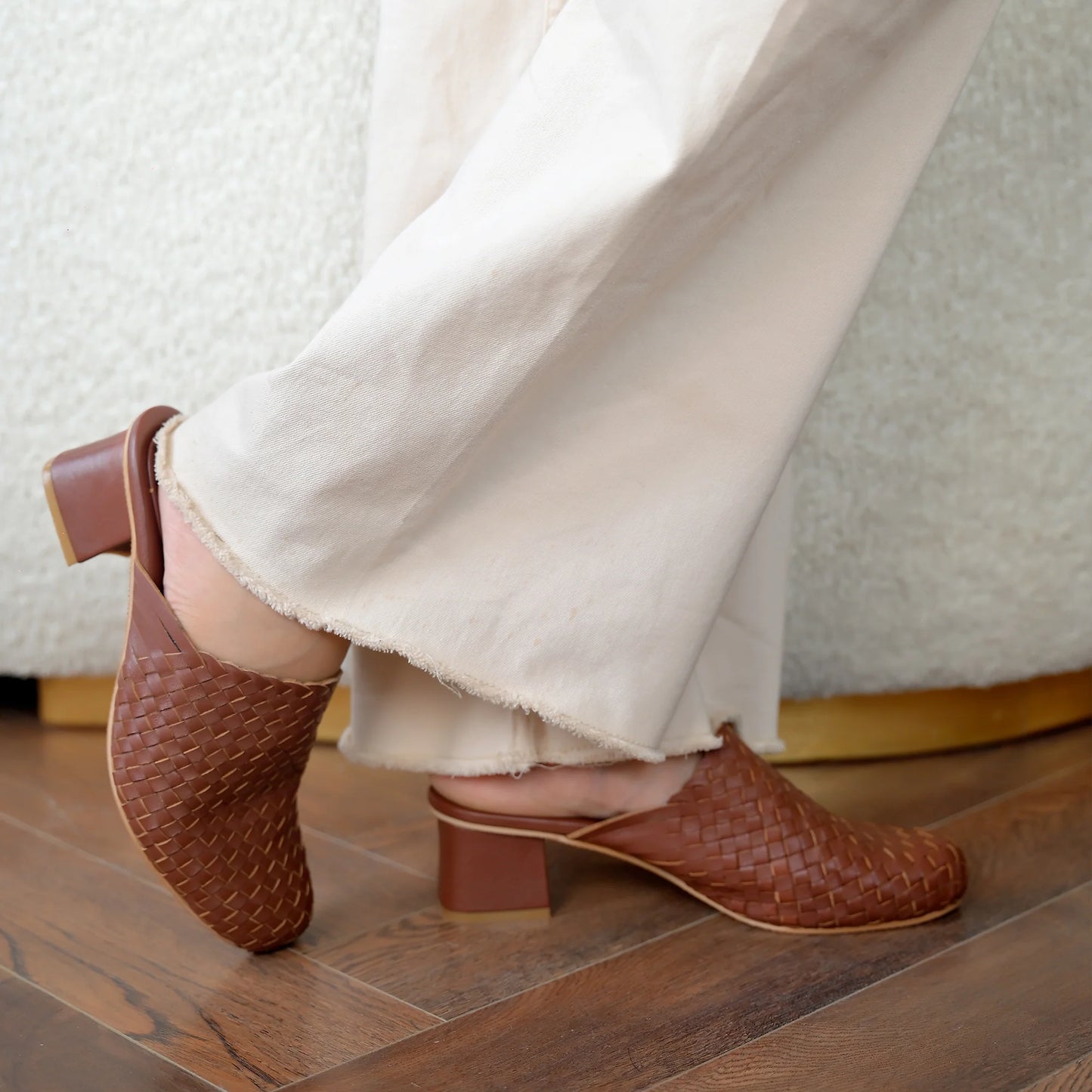 Handmade Leather Heels Women leather Heels Sizes 36–41