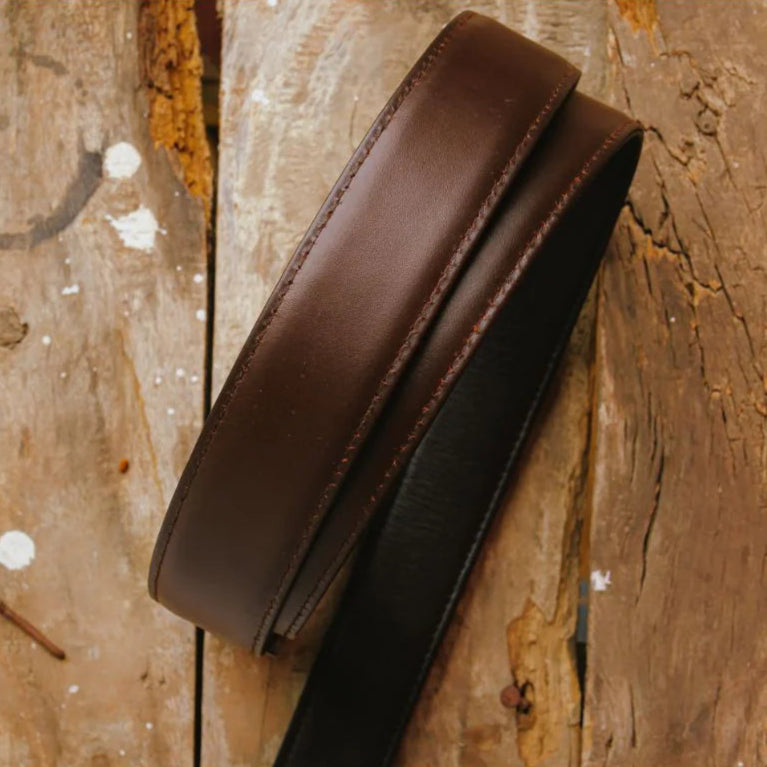 Reversible Men’s Leather Belt – Black & Brown