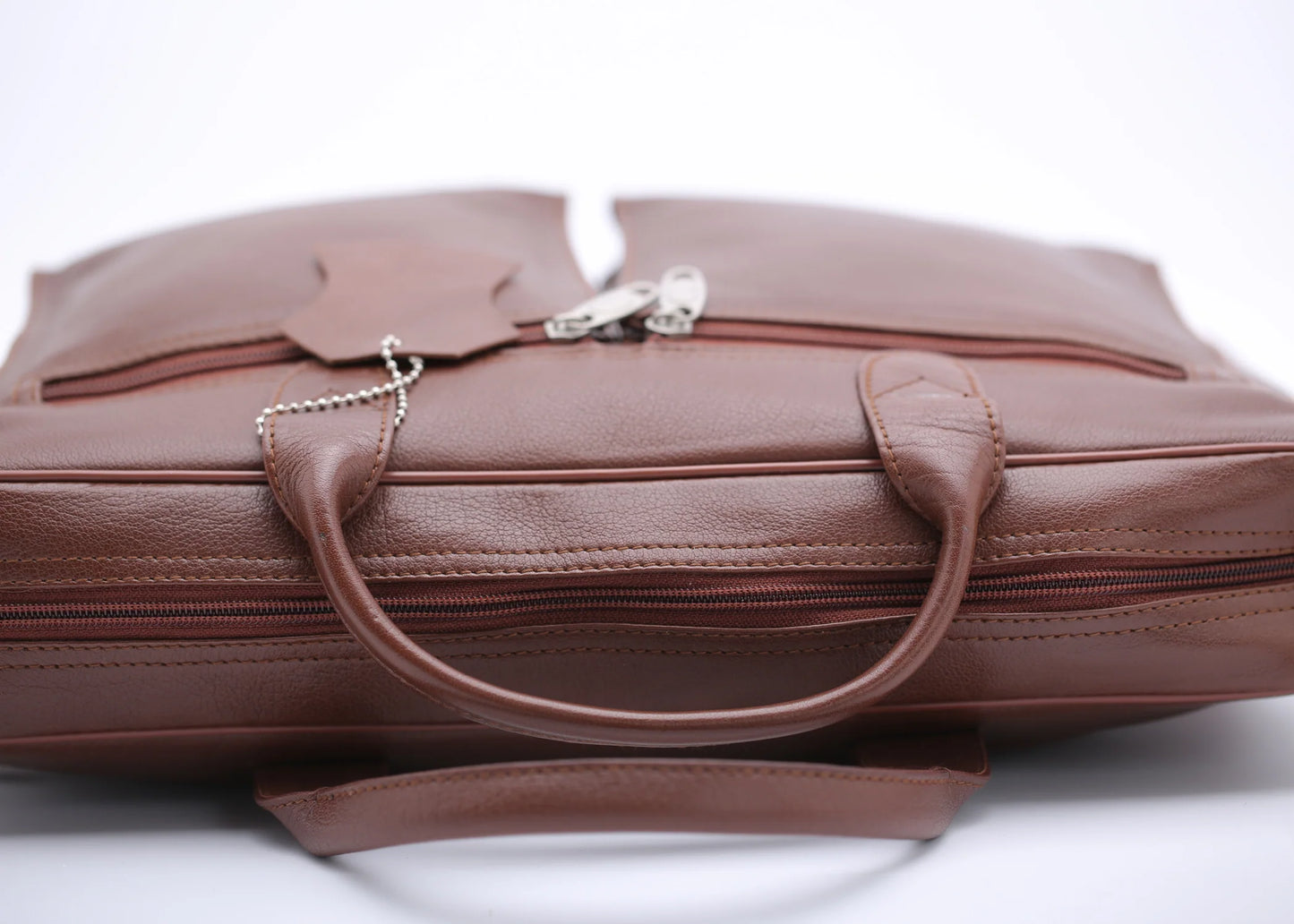 Handmade laptop bag Leather Laptop Bag Laptop Bag Briefcase with Shoulder Strap Tan brown laptop bag