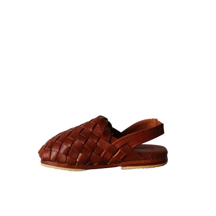 Leather Mules for Kids Soft Leather Unisex Sandals