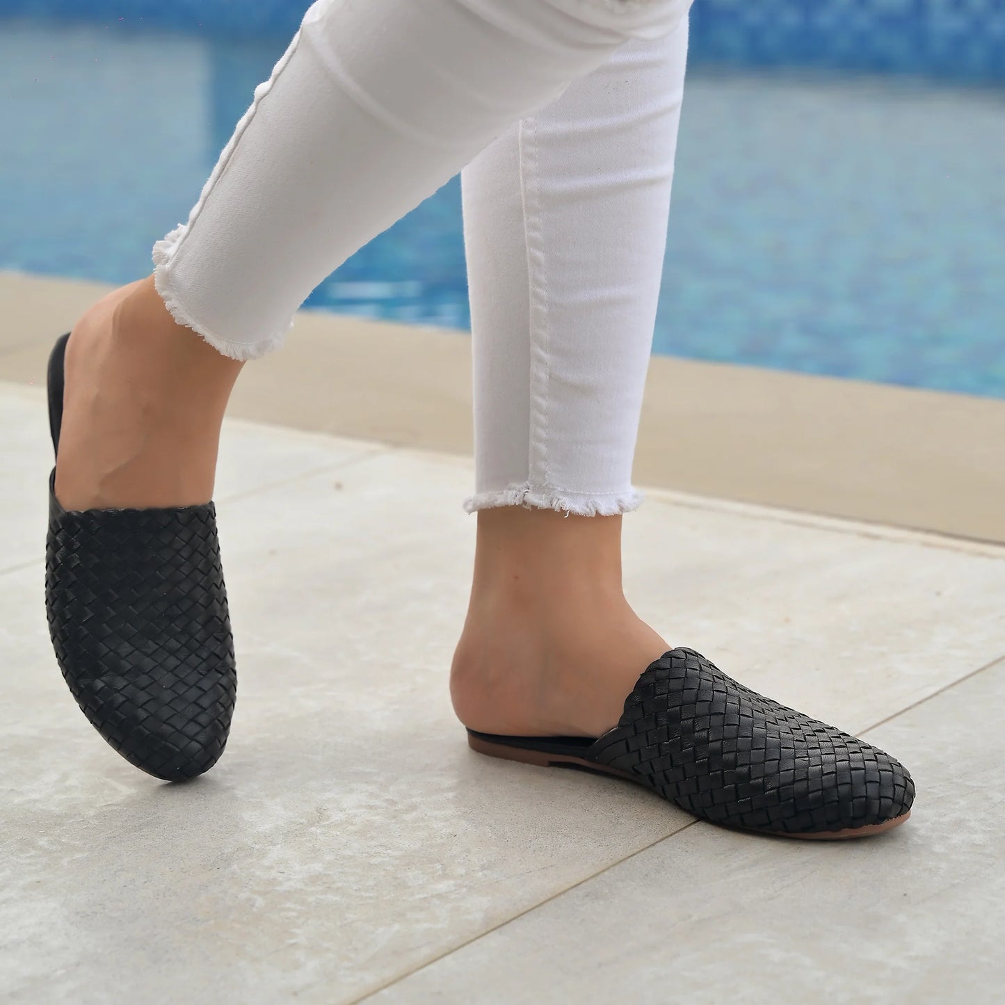 Handmade leather Mules Ladies Mules Sizes 36–41 Leather Mules for Women