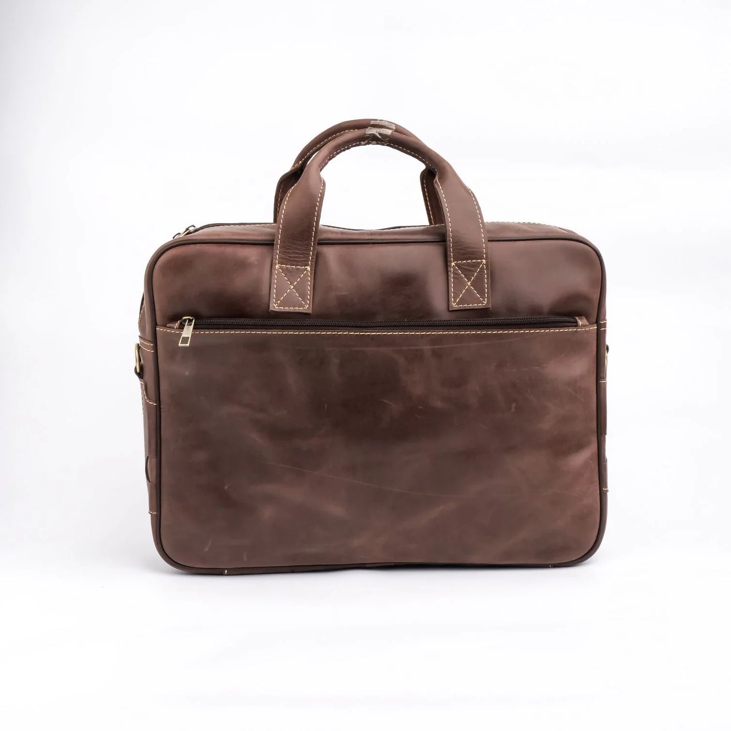 Handmade bag Leather bag Leather laptop bag Shoulder bag Dark brown laptop bag cross body laptop bag Business Laptop Bag Briefcase for Men and Women