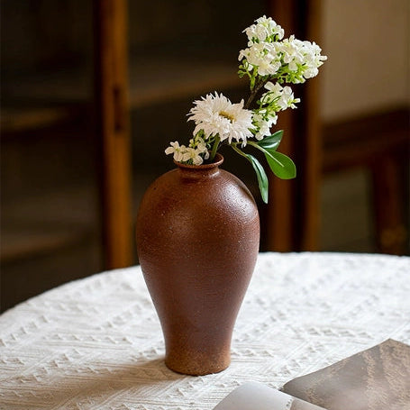 Handmade Ceramic Large Brown Vase