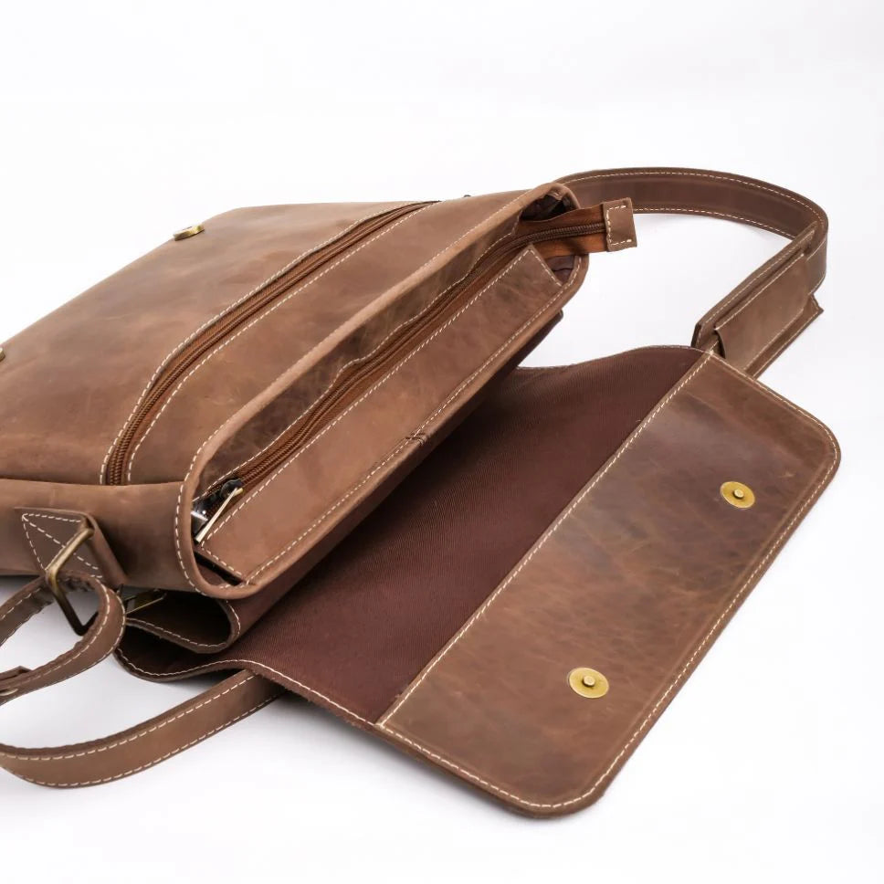 Handmade bag Leather Messenger Bag Satchel Laptop Bag Leather bag for men women laptop bad