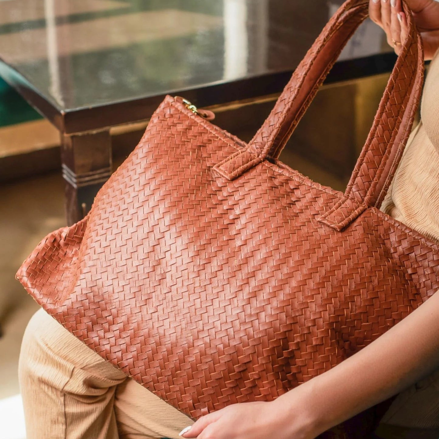 Handmade handbag Leather handbag handbag for women Ladies handbag Leather Tote bag