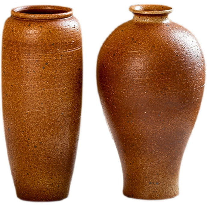 Handmade Ceramic Large Brown Vase