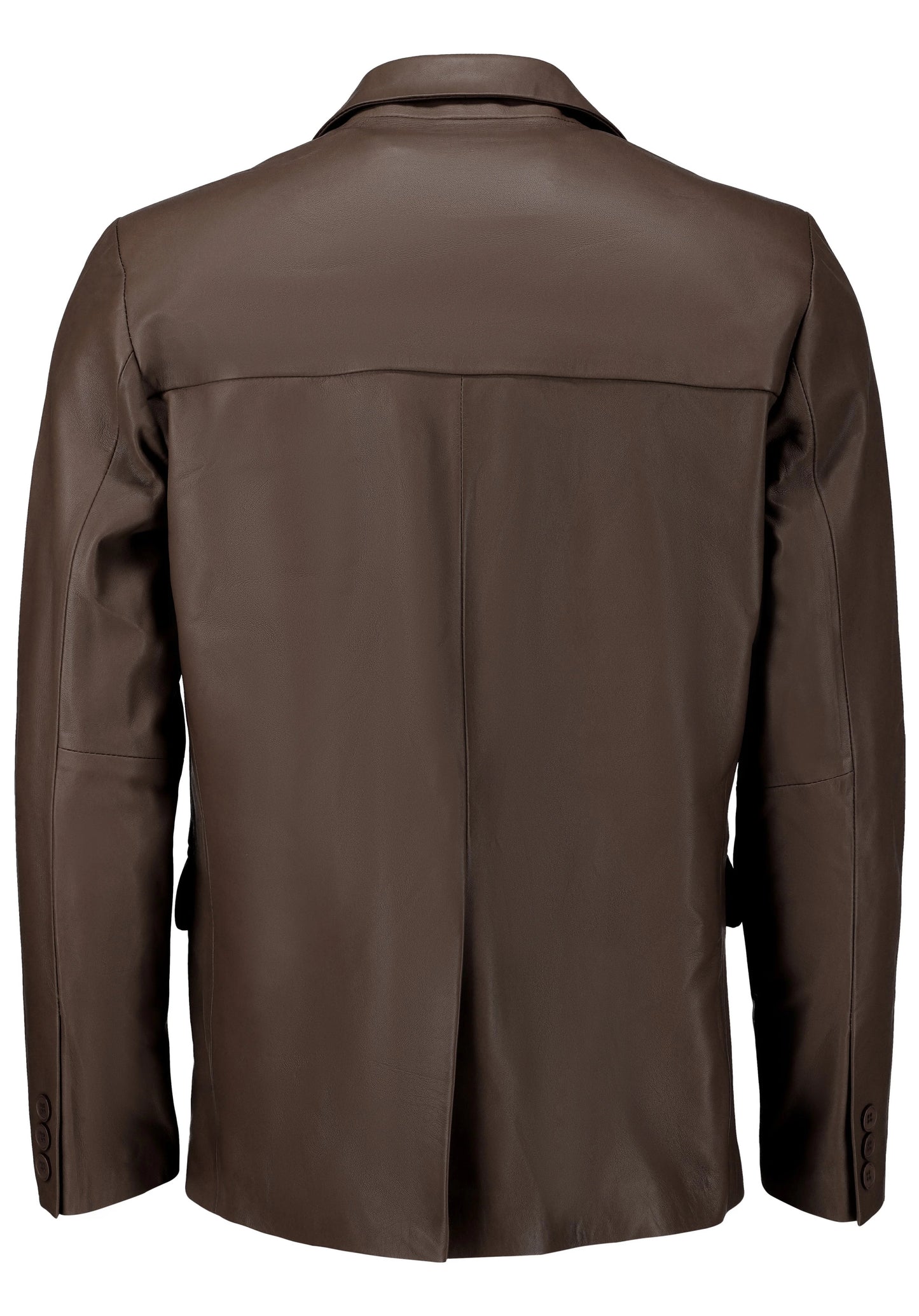 Handmade Coat Casual Leather Blazer Men Leather Coat