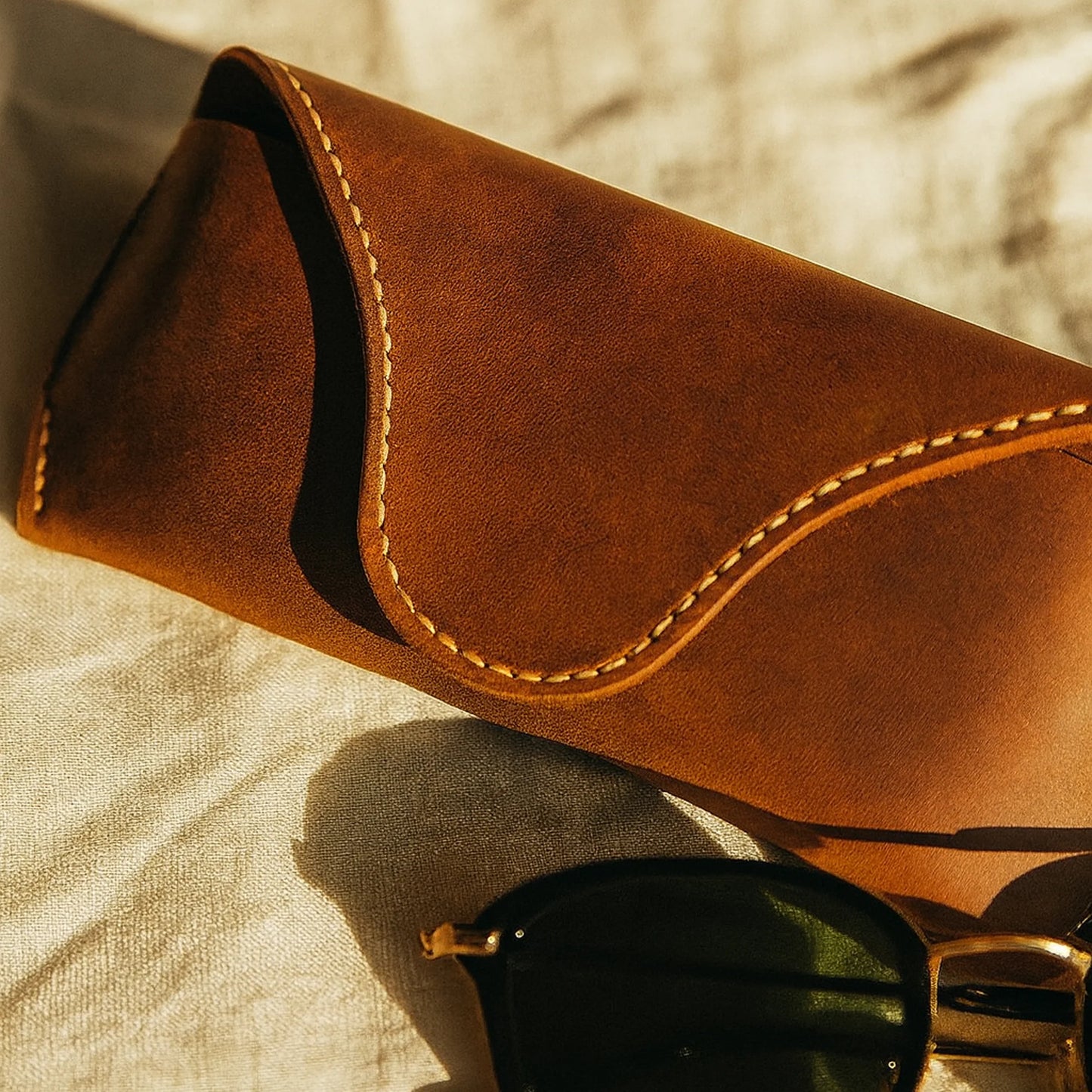 Leather Eyewear Pouch – Classic Protective Case