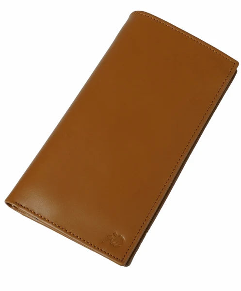 Multi-Purpose Leather Long Wallet for Men – Camel  Genuine Cowhide Travel Wallet