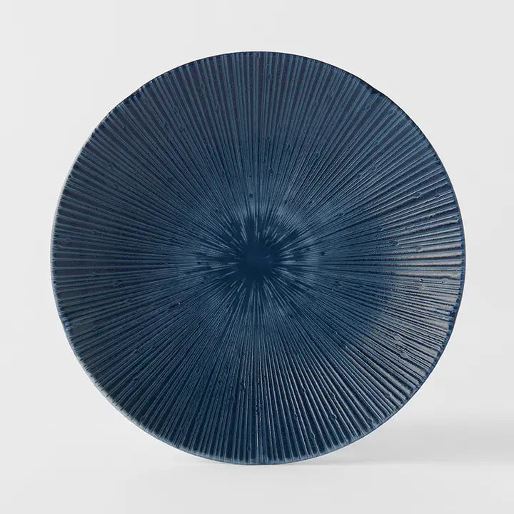 Handcrafted Blue Porcelain Plate Dinner plate