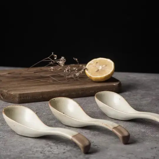 Ceramic Soup Spoon