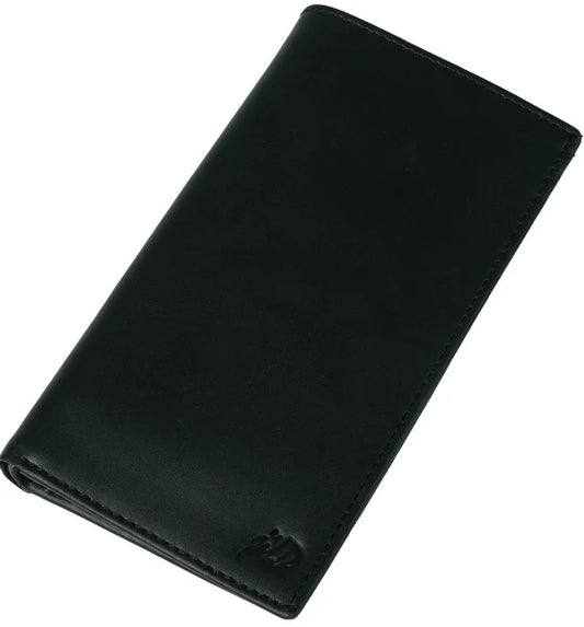 18 Pockets Leather Long Wallet Black l Organizer Wallet for Cards, Cash and Passport