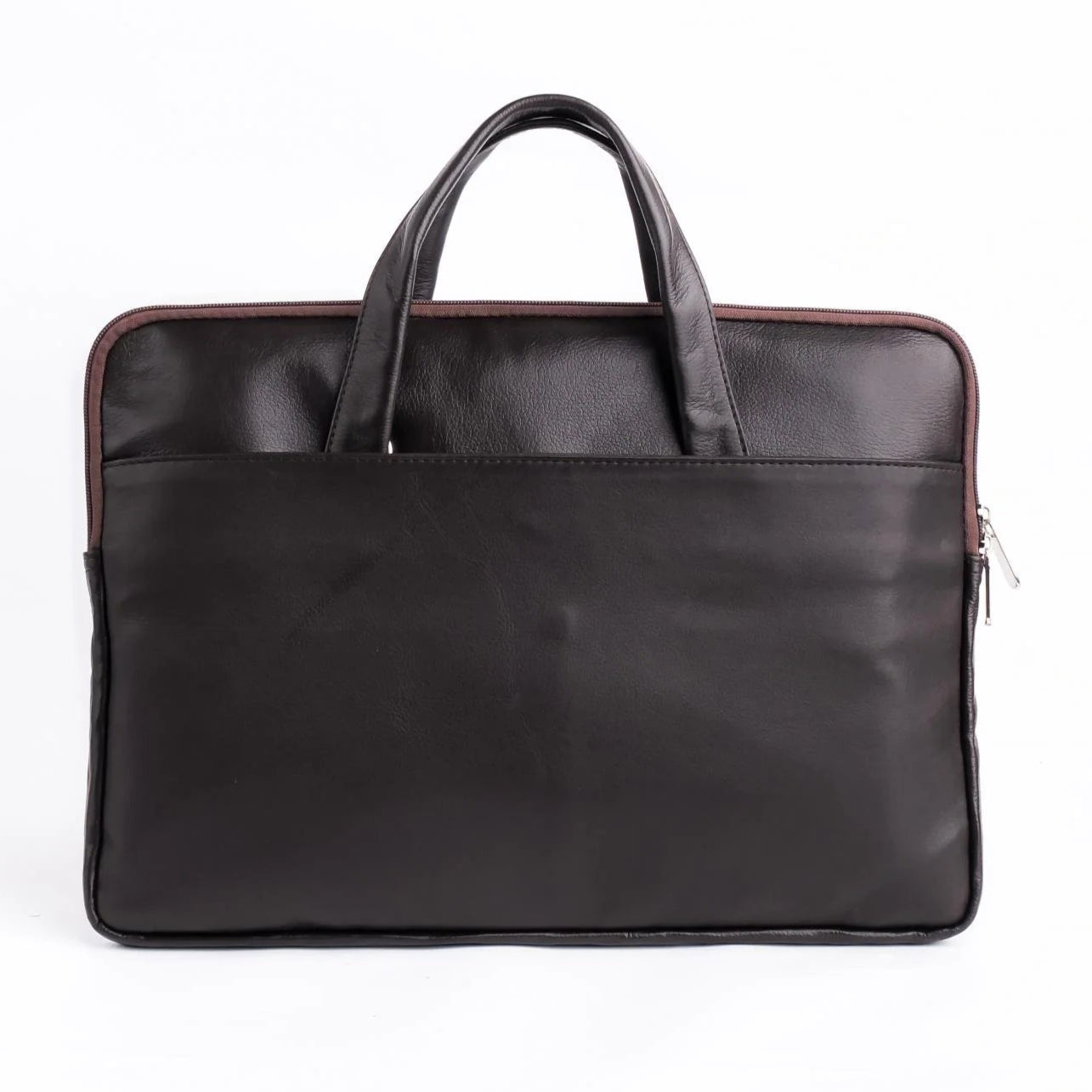 Leather Laptop bag Handmade bag Shoulder laptop bag laptop bag Office laptop bag Men Dark brown laptop bag