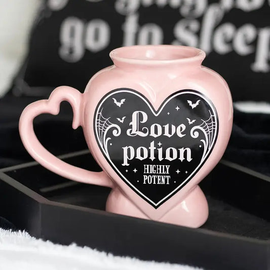 Ceramic Heart Shape Coffee Mug and Tea cup