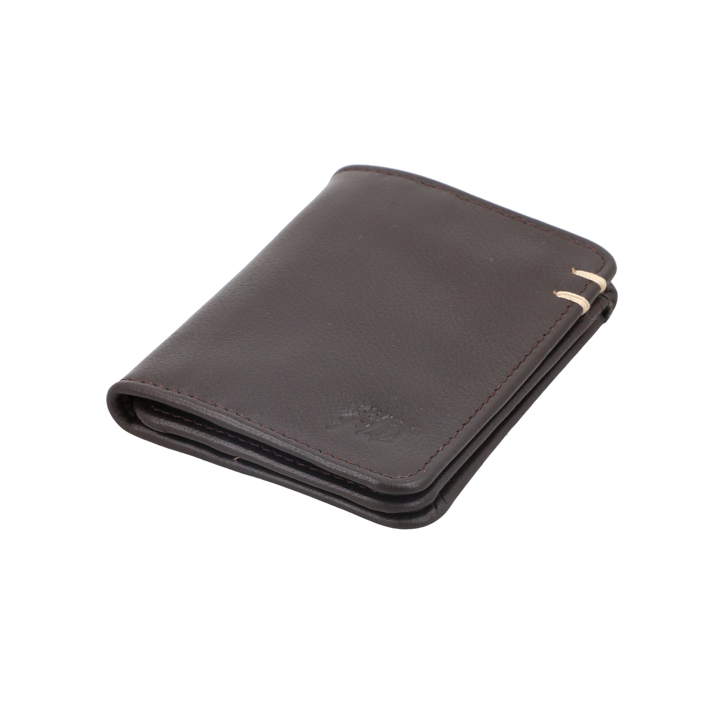 Sleek Minimalist Leather Wallet for Men Ultra-Slim Full-Grain Leather Cardholder