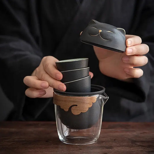 Handmade Travel Tea Set