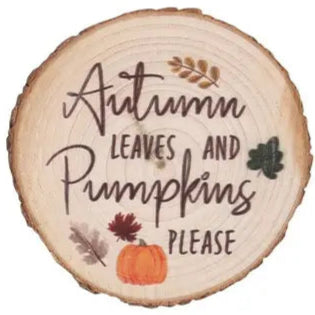 Wood Slice Coaster Set of 4