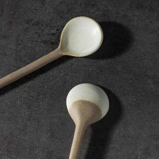 Handmade Ceramic Coffee and Tea Spoon