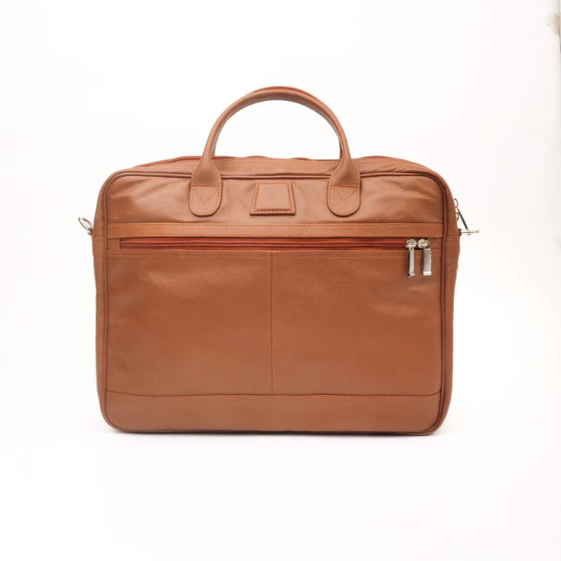 Handmade bag Leather bag Laptop bag  Leather Briefcase Tan Brown Laptop bag Shoulder bag