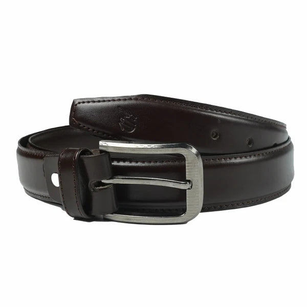 Leather Belt with Single Stitch  Premium Genuine Leather