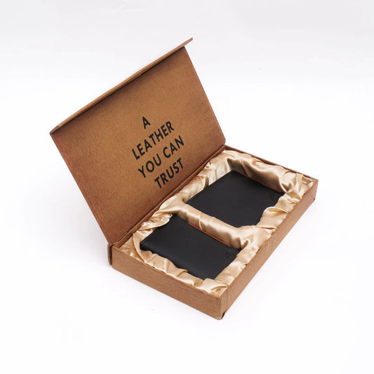 Men’s Gift Set – 2 Piece Black Box Wallet & Card Holder