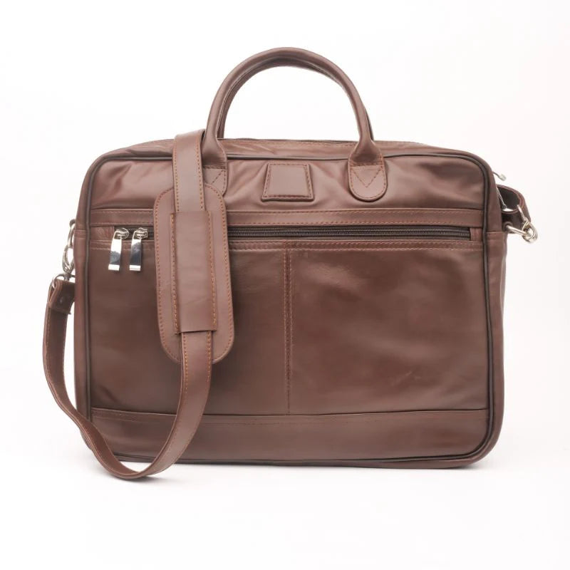 Handmade bag Leather bag Laptop bag  Leather Briefcase Brown Laptop bag Shoulder bag