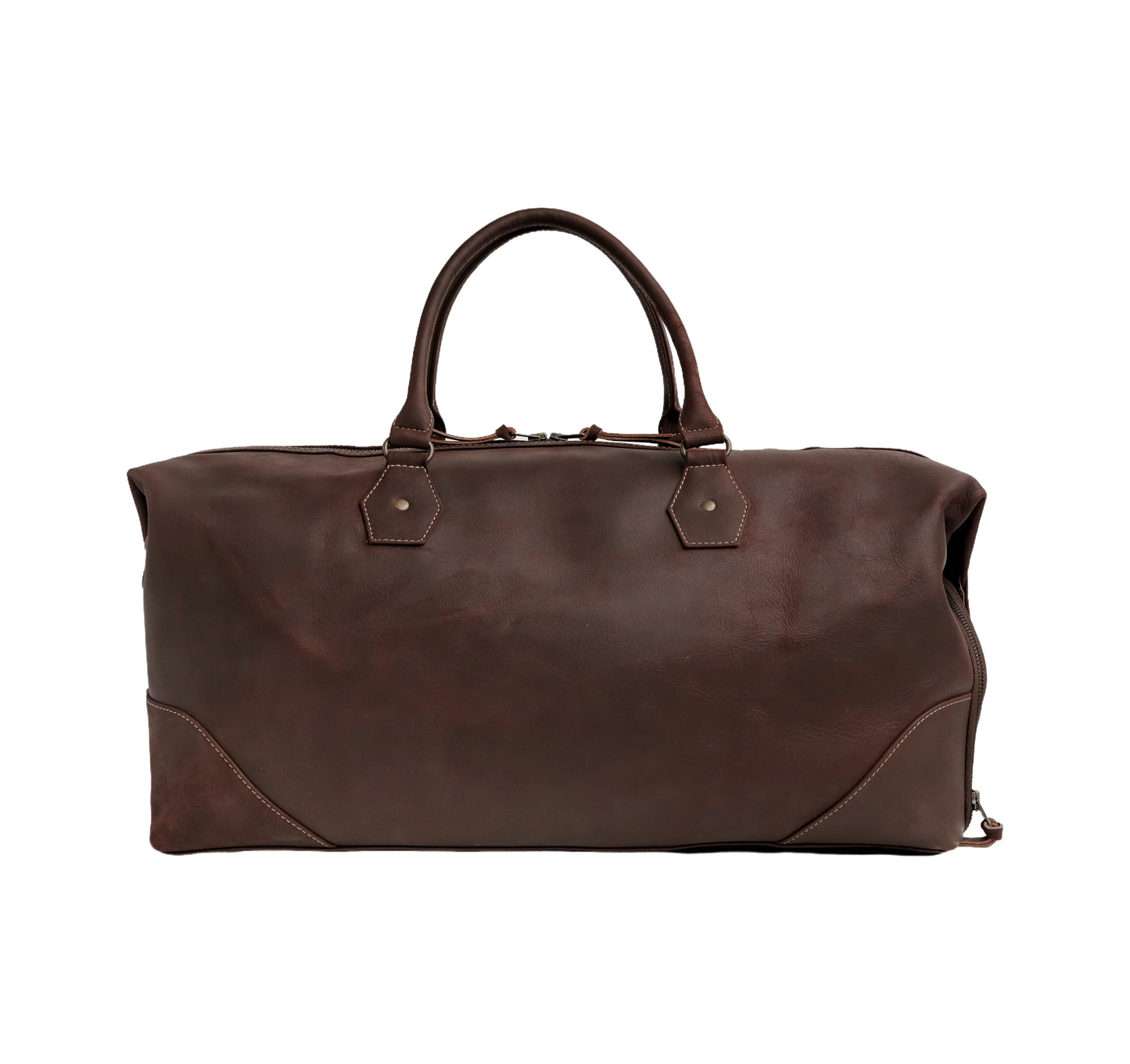 Handmade bag Leather bag Duffle bag Travel Bag Travel Leather Duffle Bag Dark Brown bag