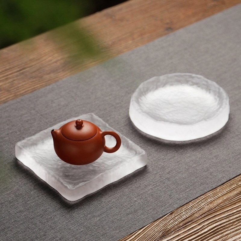 Luxury Handmade Glass Serving Tray