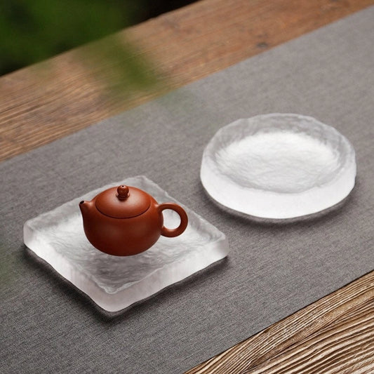 Luxury Handmade Glass Serving Tray