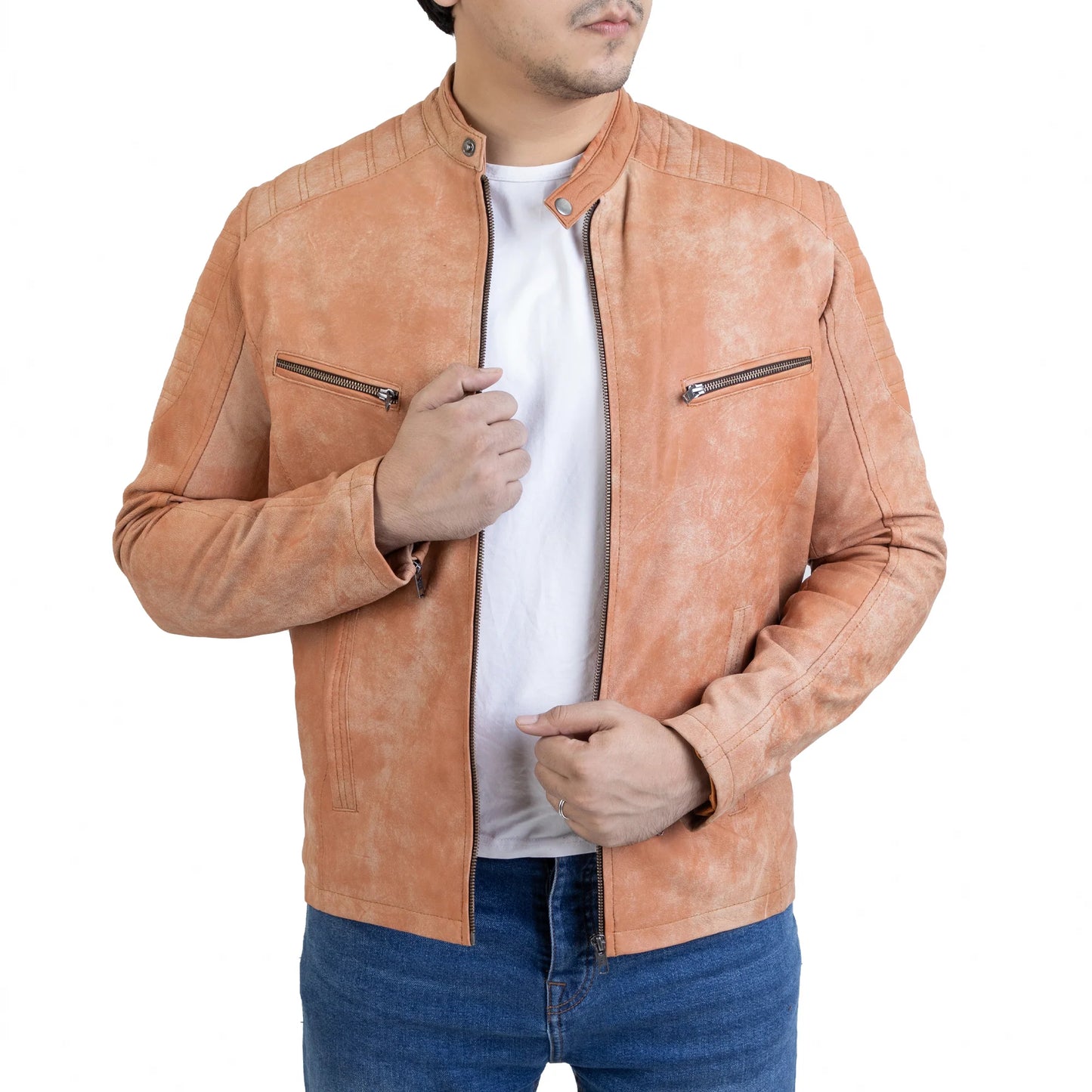 Men Soft Leather Jacket Handmade jacket Leather Jacket