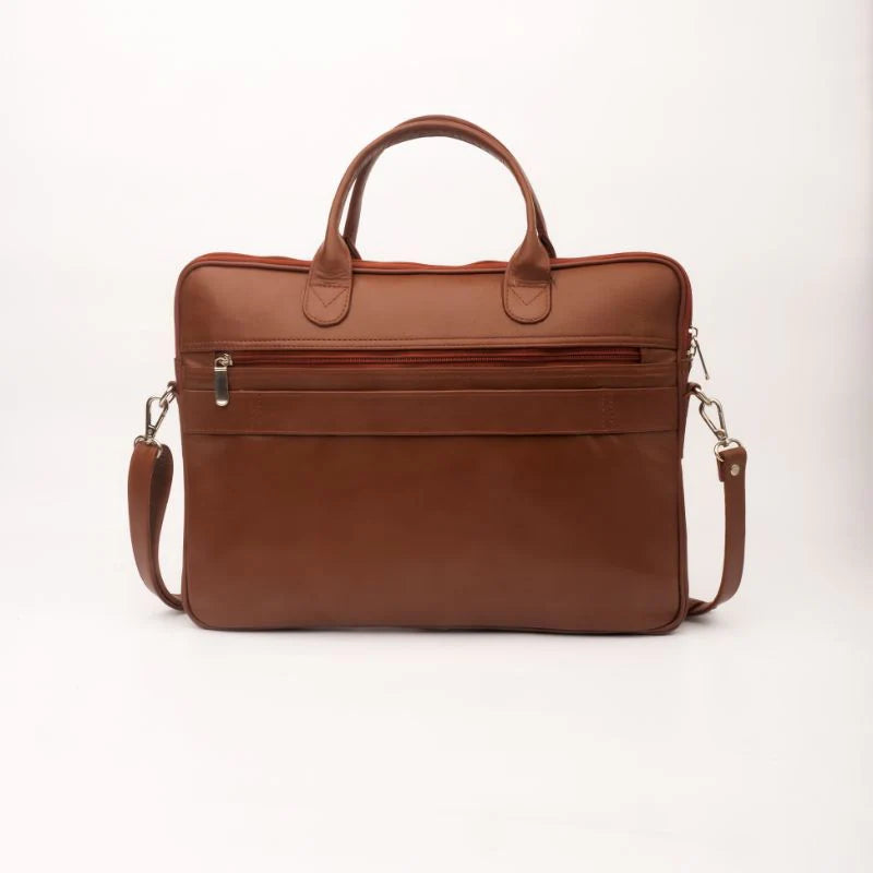 Handmade laptop bag Leather bag Slim Leather Laptop Bag Tan brown laptop bag Men laptop bad leather laptop bag for women