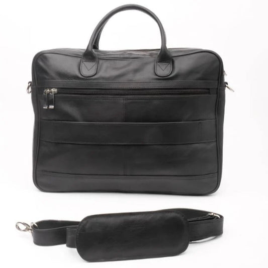 Handmade bag Leather bag Laptop bag  Leather Briefcase Black Laptop bag Shoulder bag