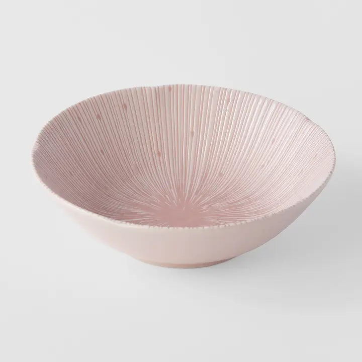 Handmade Pink Porcelain Dessert Bowl