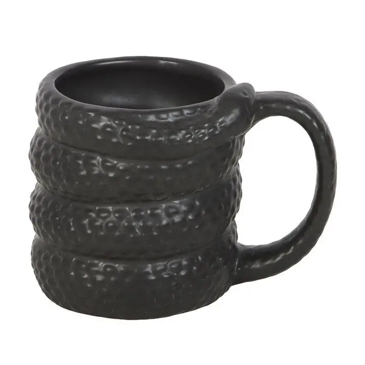 Black Snake Ceramic Mug