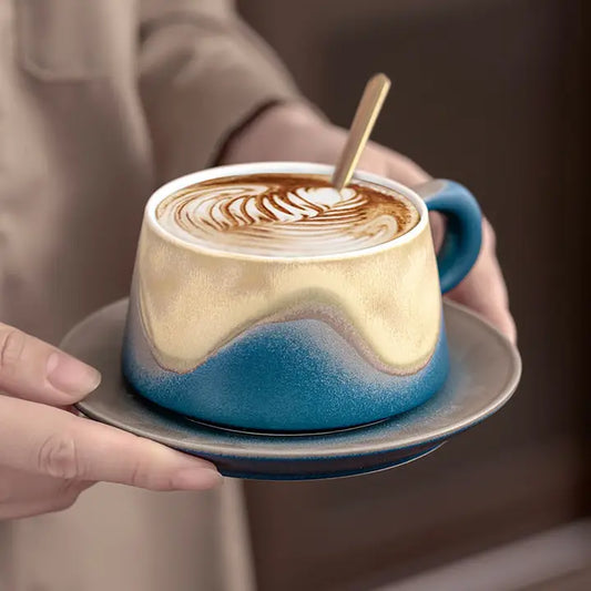 Colorful Mountain Mug and  Coffee Cup